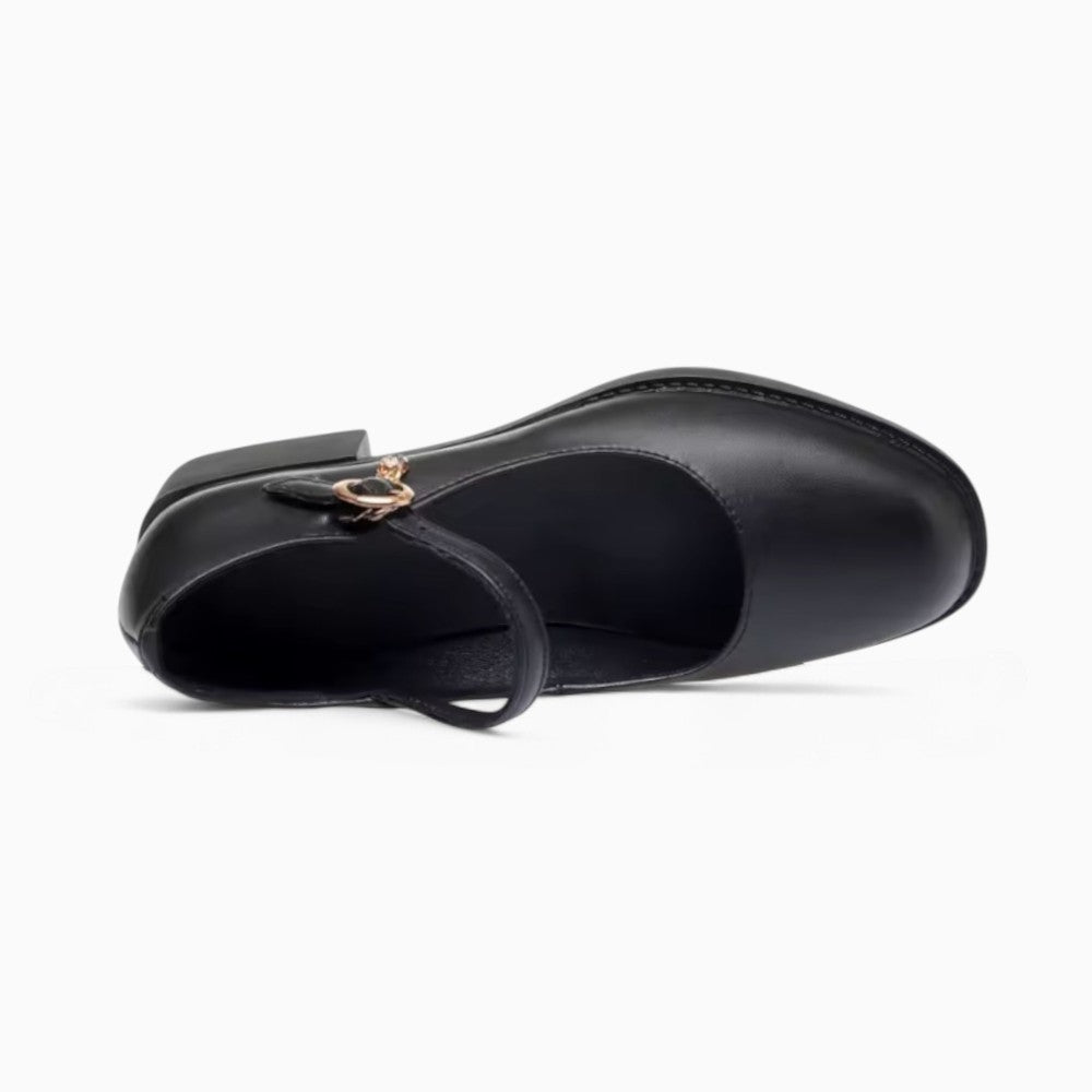 Elegant Square Heel Loafers