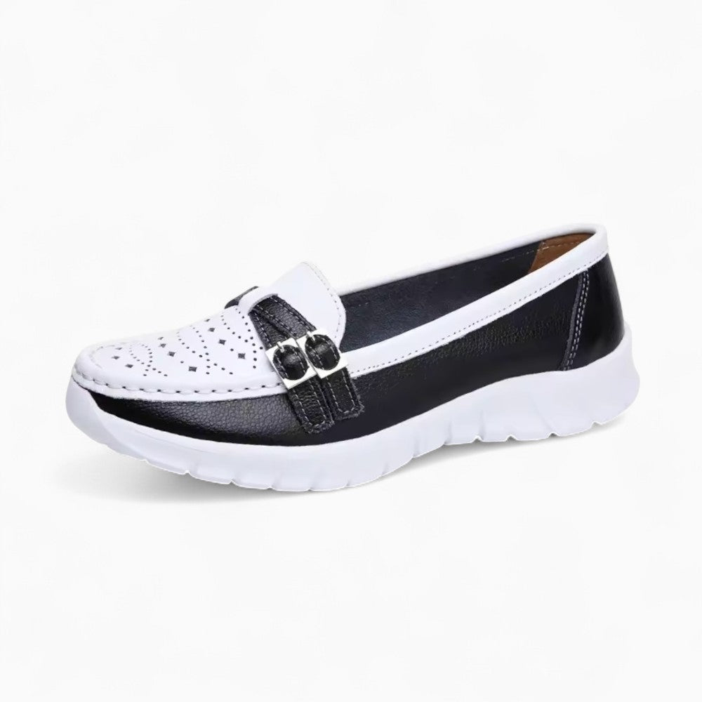 Women's Open-Toe Wedge Heel Loafers