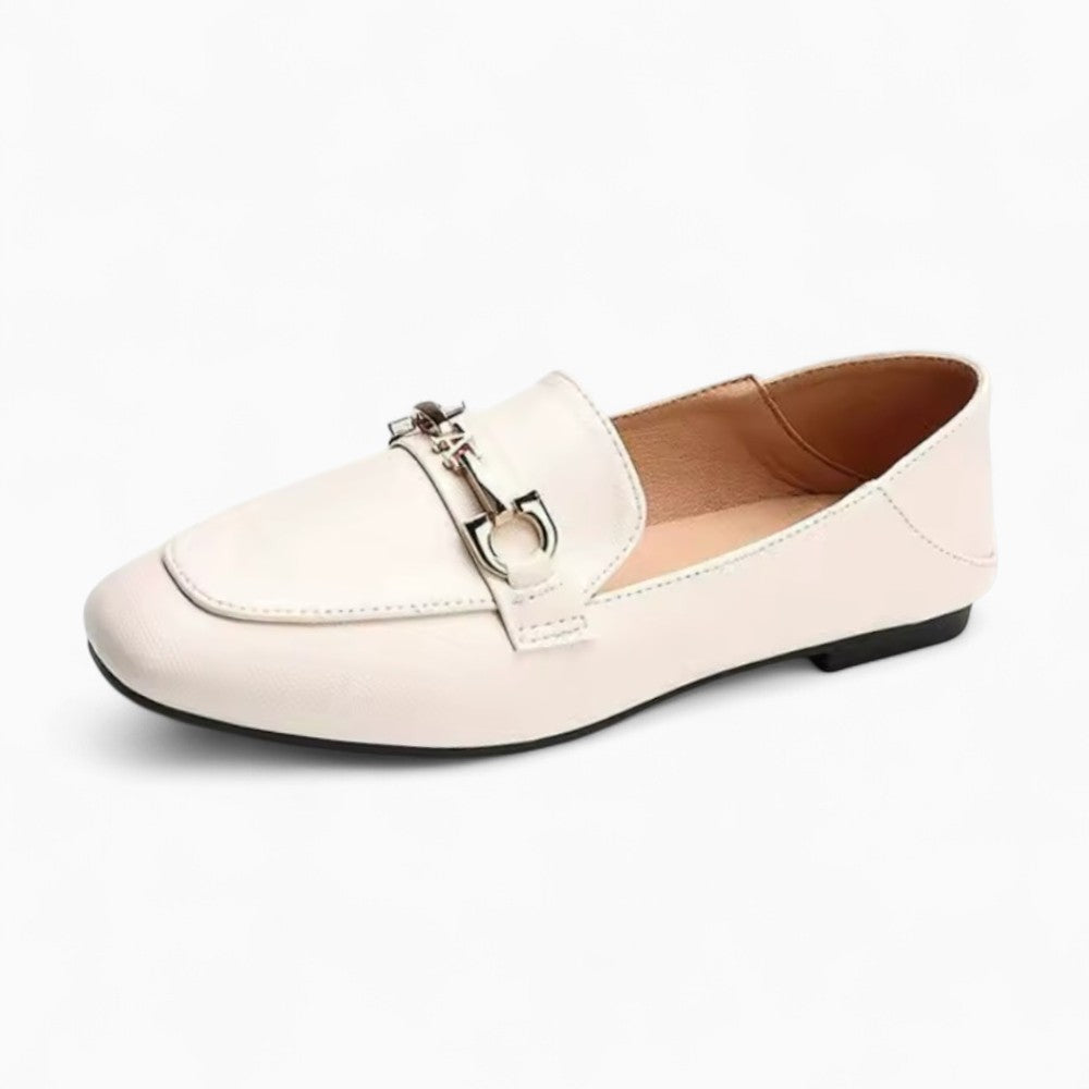 Women's Synthetic Leather Ballerina Style Loafers