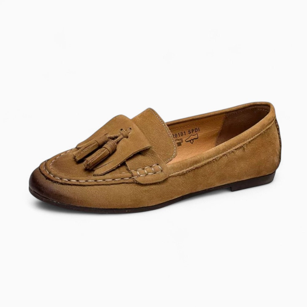 Indian Suede Loafers with Tassels