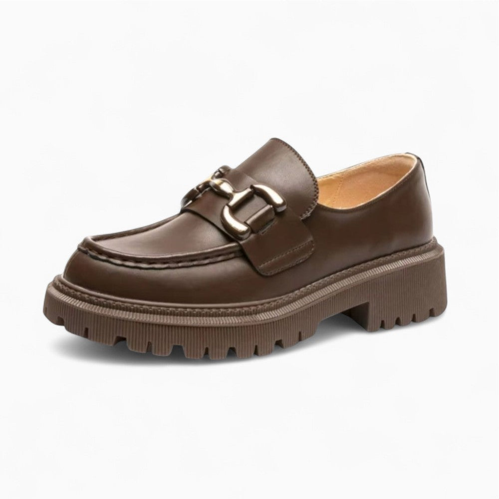 Easy Slip-On Leather Loafers for Women