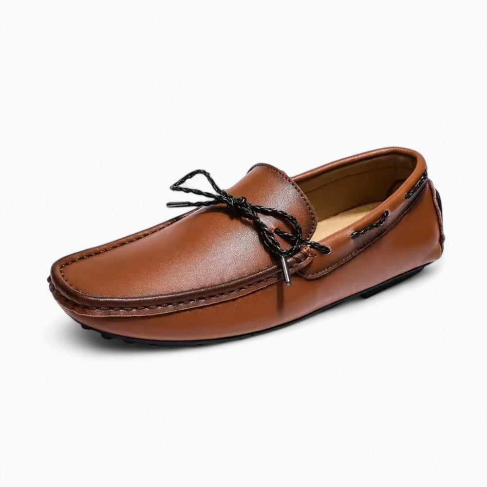 Men's Formal Lace-Up Boat Loafers