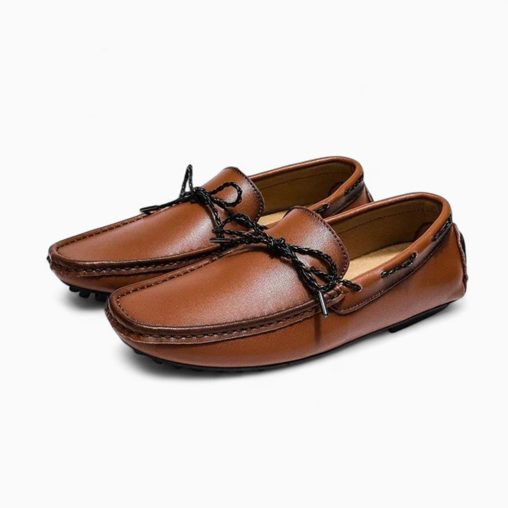 Men's Formal Lace-Up Boat Loafers