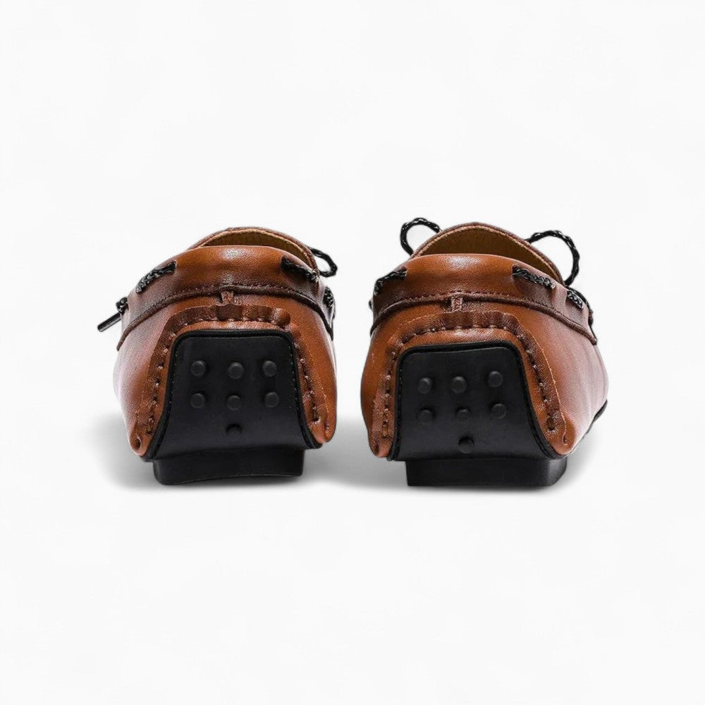 Men's Formal Lace-Up Boat Loafers