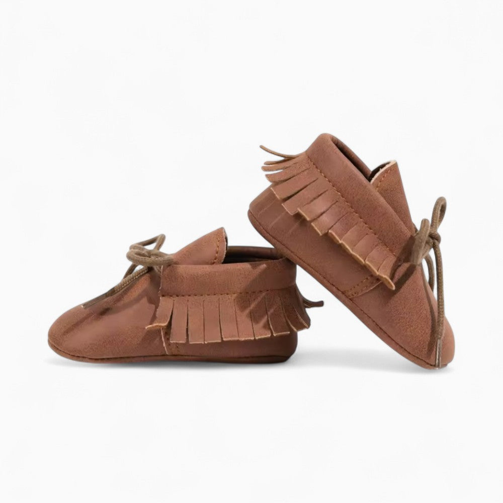 Lace-Up Boat Style Loafers for Baby Boys