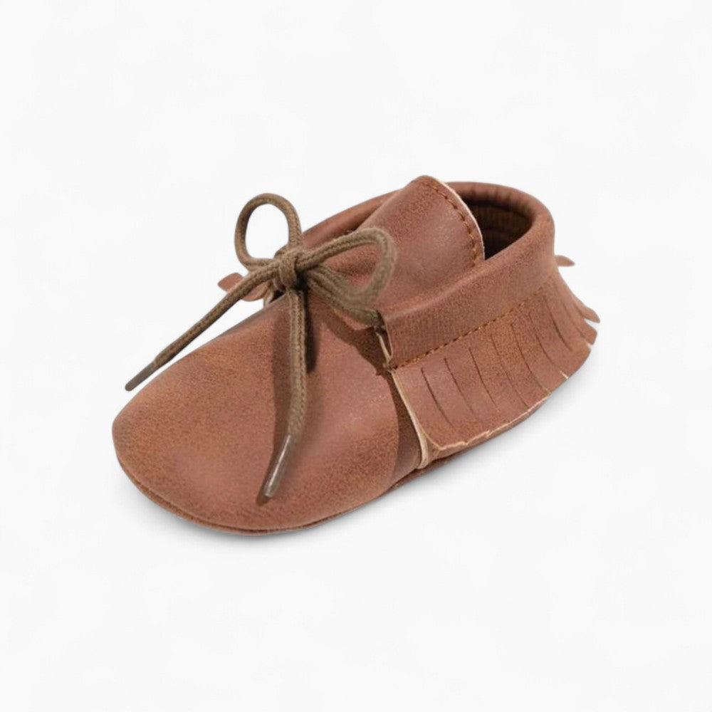 Lace-Up Boat Style Loafers for Baby Boys