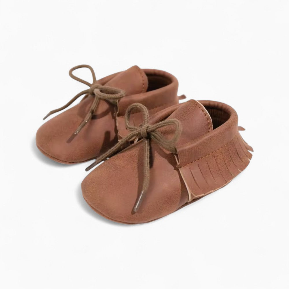 Lace-Up Boat Style Loafers for Baby Boys