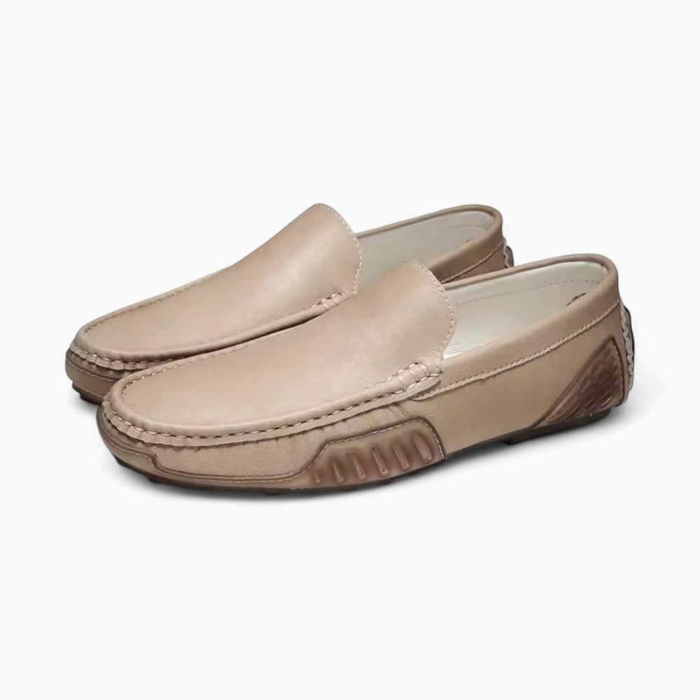 Soft Synthetic Leather Loafers for Men