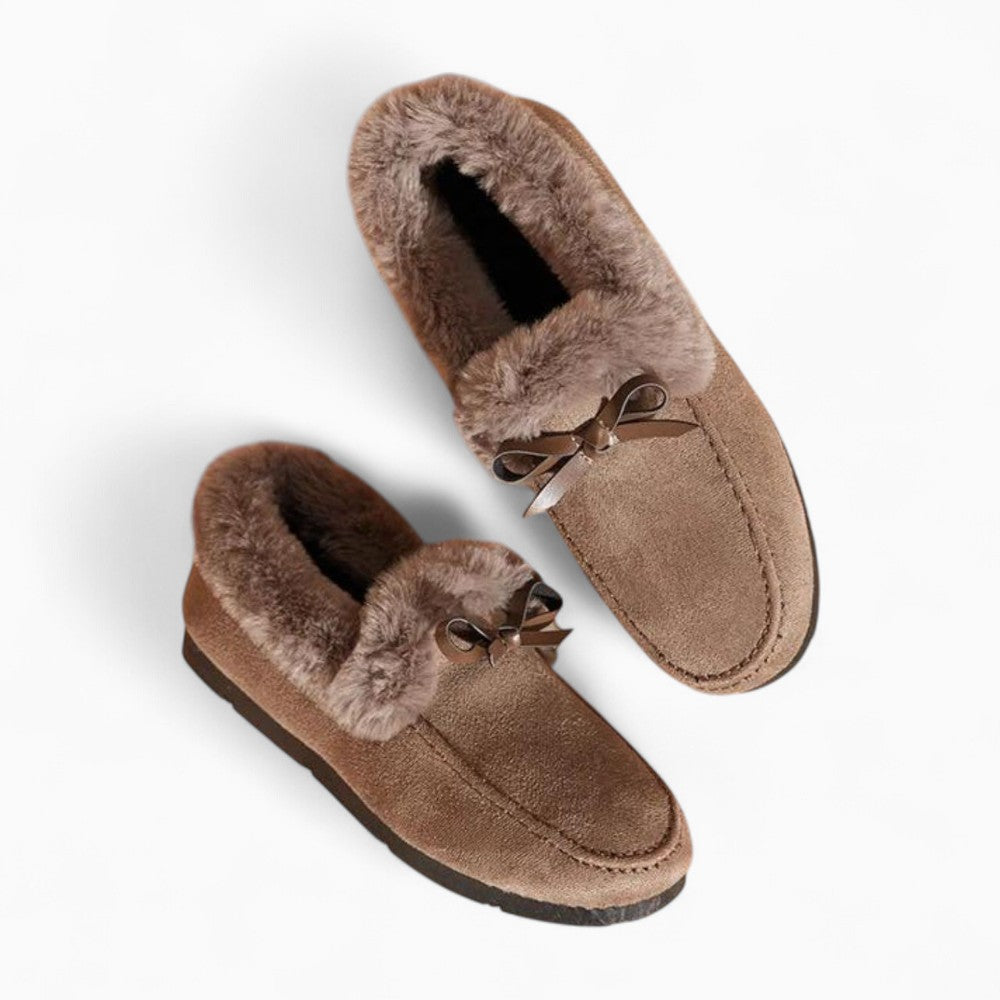 Elegant Winter Soft Faux Fur Loafers