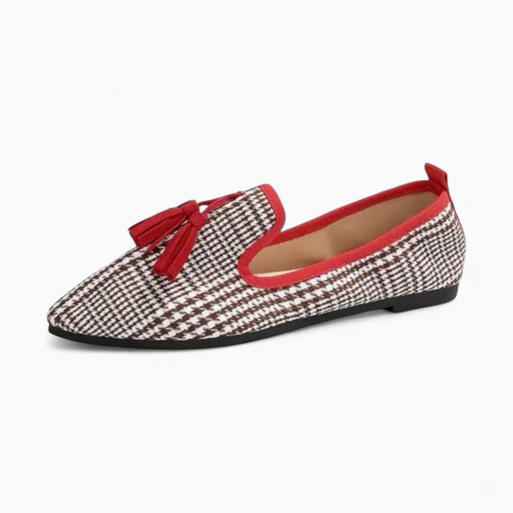 Soft Tassel Loafers with Trendy Details for Women