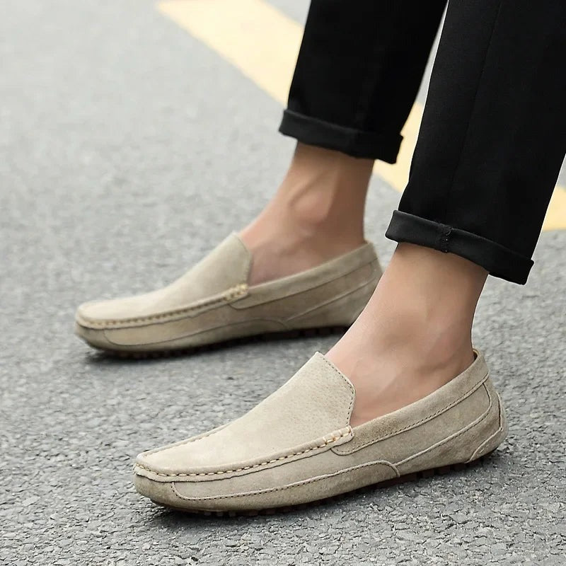 Breathable Genuine Leather Classic Loafers
