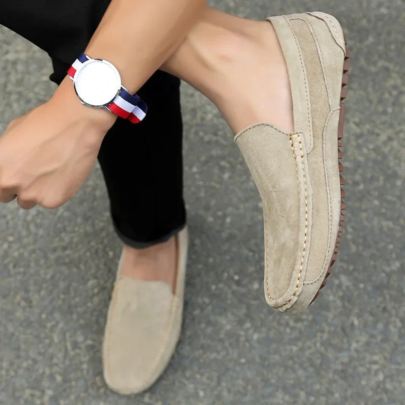 Breathable Genuine Leather Classic Loafers