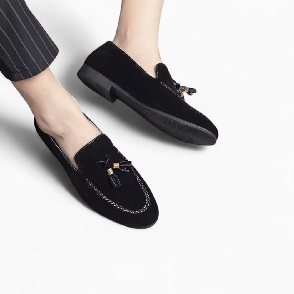 Classic Tassel Suede Loafers