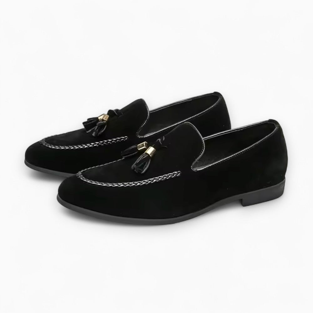 Classic Tassel Suede Loafers