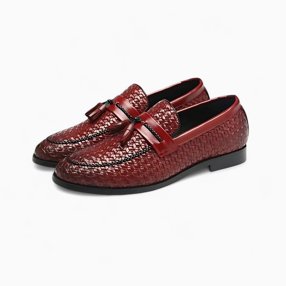 Vintage Loafers with Coloured Tassels